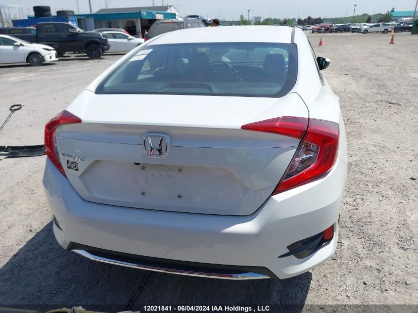 2019 Honda Civic Lx VIN: 2HGFC2F50KH043351 Lot: 12021841