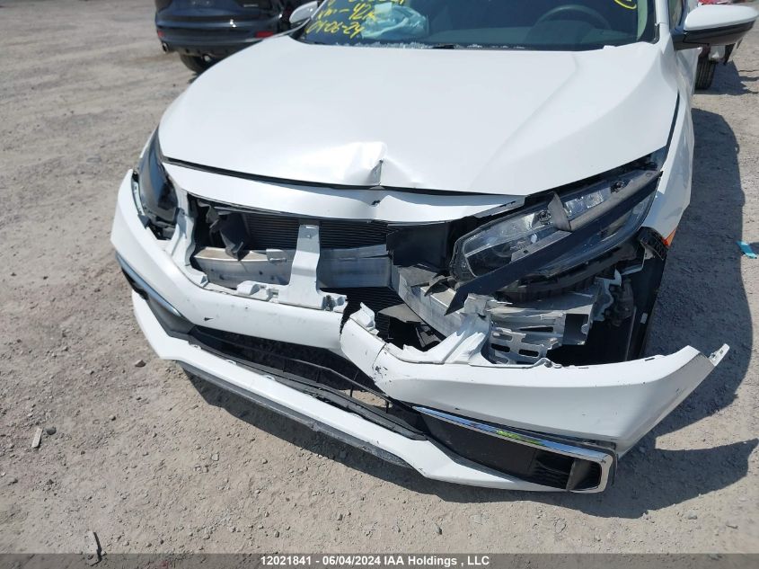 2019 Honda Civic Lx VIN: 2HGFC2F50KH043351 Lot: 12021841