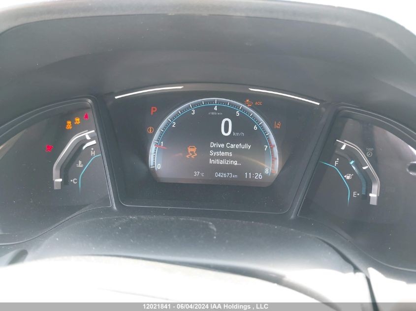 2019 Honda Civic Lx VIN: 2HGFC2F50KH043351 Lot: 12021841