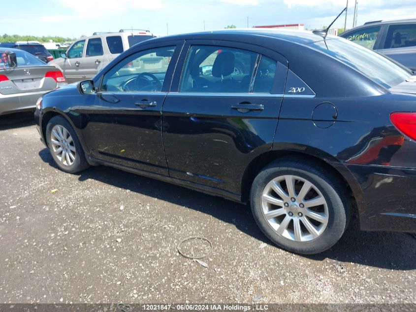 2012 Chrysler 200 Lx VIN: 1C3CCBAB8CN296767 Lot: 12021847
