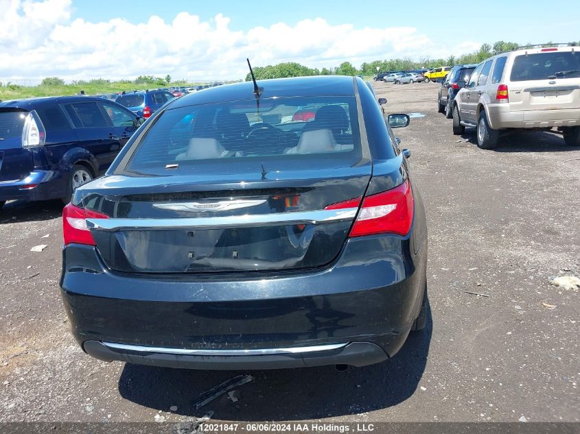 2012 Chrysler 200 Lx VIN: 1C3CCBAB8CN296767 Lot: 12021847