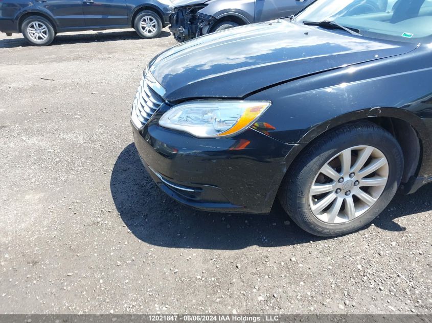 2012 Chrysler 200 Lx VIN: 1C3CCBAB8CN296767 Lot: 12021847