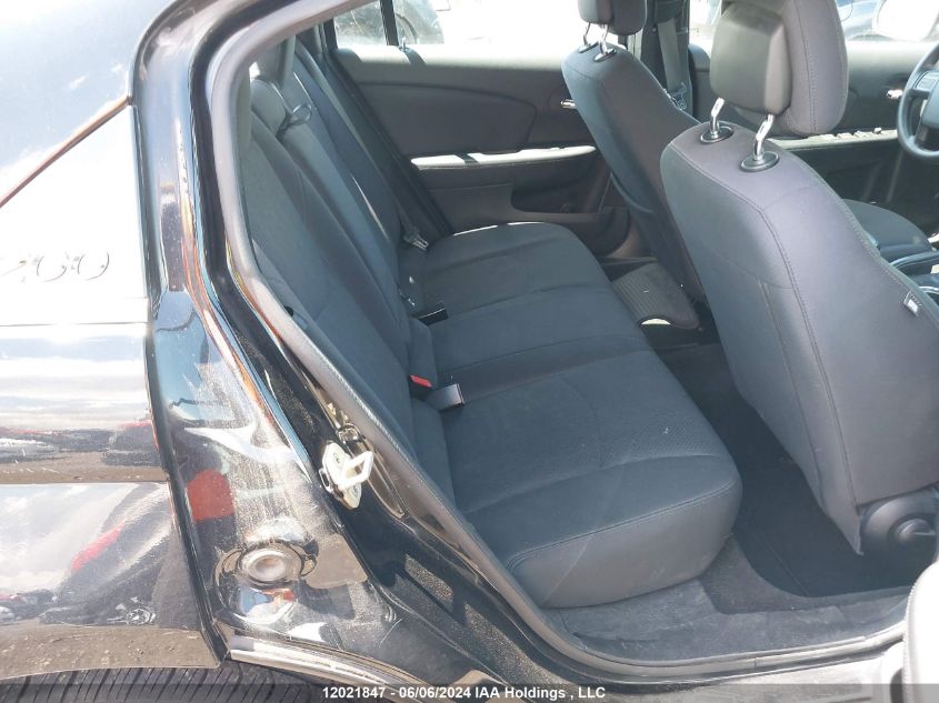 2012 Chrysler 200 Lx VIN: 1C3CCBAB8CN296767 Lot: 12021847