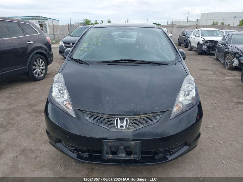 2012 Honda Fit VIN: LUCGE8G54C3003336 Lot: 12021857