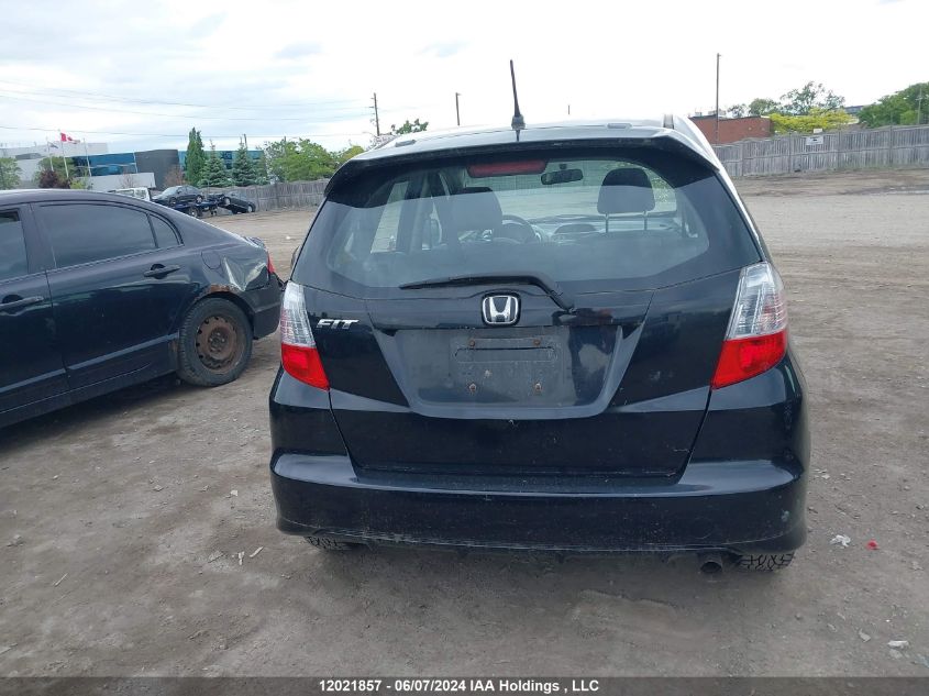 2012 Honda Fit VIN: LUCGE8G54C3003336 Lot: 12021857