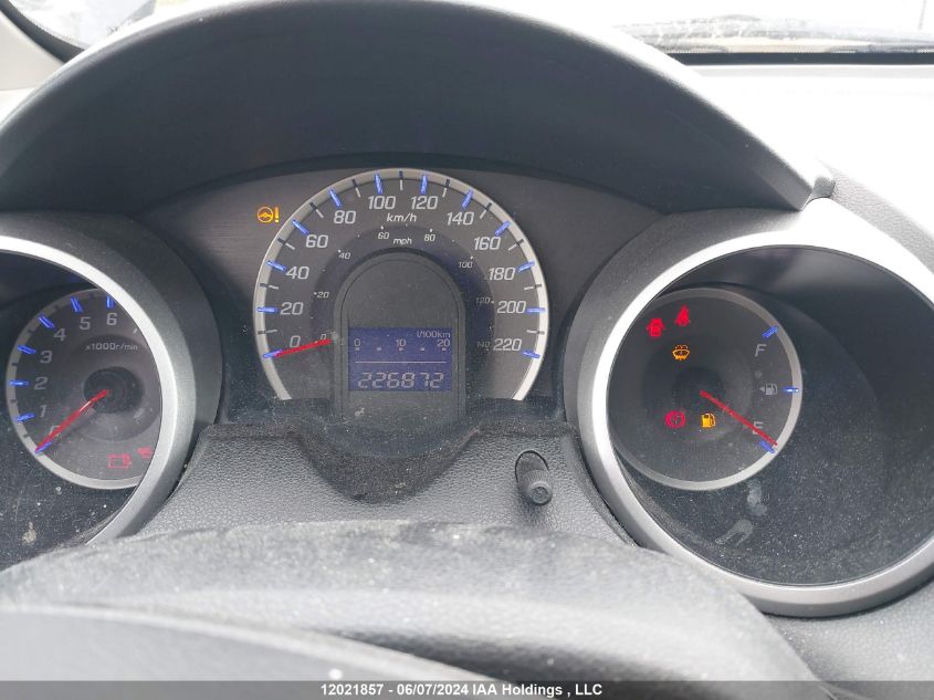 2012 Honda Fit VIN: LUCGE8G54C3003336 Lot: 12021857