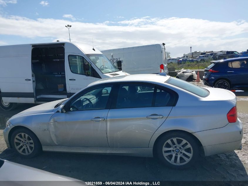 2007 BMW 3 Series VIN: WBAVC93587KX54302 Lot: 12021859