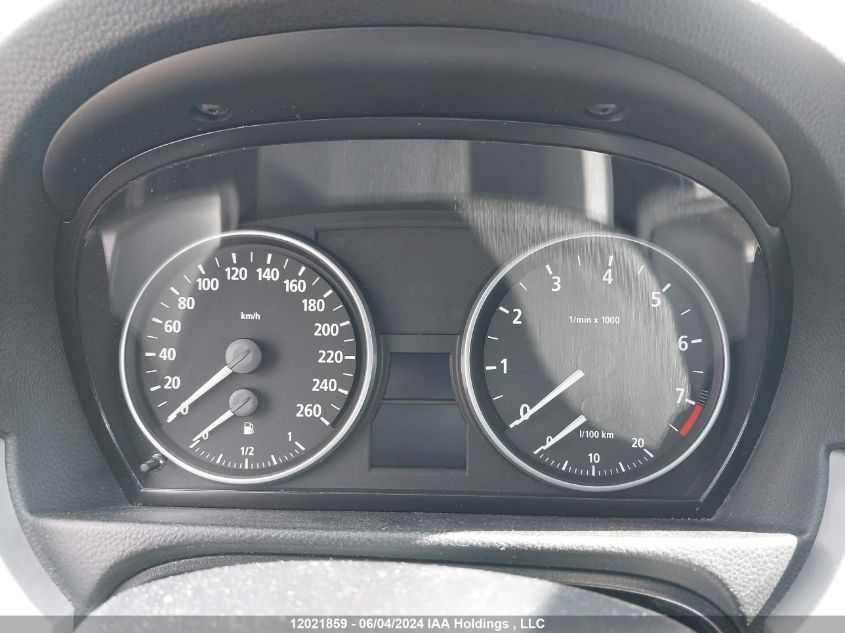 2007 BMW 3 Series VIN: WBAVC93587KX54302 Lot: 12021859