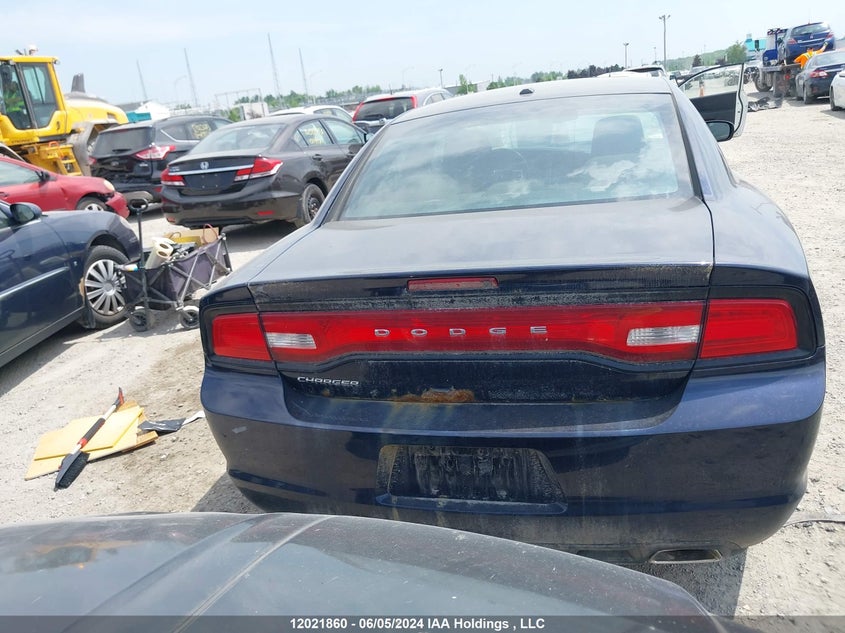 2012 Dodge Charger Sxt VIN: 2C3CDXHG7CH240016 Lot: 12021860