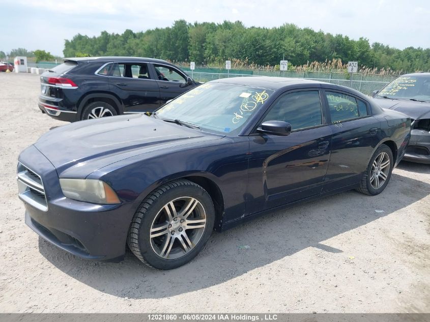 2012 Dodge Charger Sxt VIN: 2C3CDXHG7CH240016 Lot: 12021860