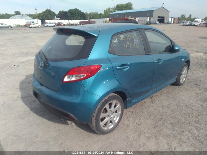 2011 Mazda Mazda2 VIN: JM1DE1HY9B0115816 Lot: 12021864