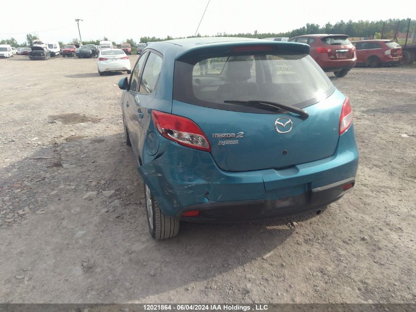 2011 Mazda Mazda2 VIN: JM1DE1HY9B0115816 Lot: 12021864