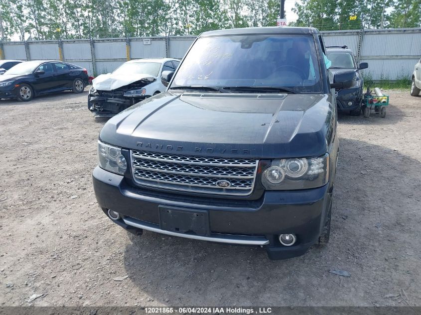 2012 Land Rover Range Rover Hse Luxury VIN: SALMF1E48CA371058 Lot: 12021865