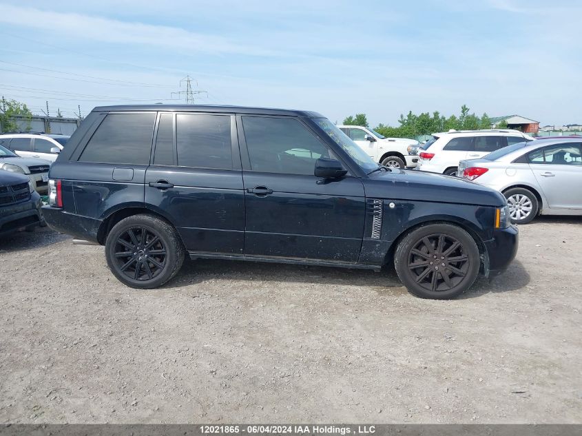 2012 Land Rover Range Rover Hse Luxury VIN: SALMF1E48CA371058 Lot: 12021865