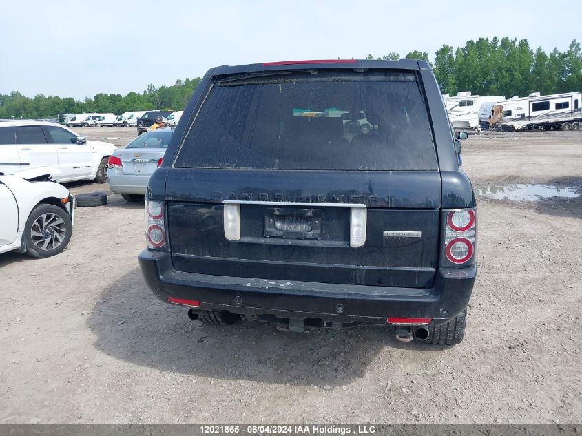 2012 Land Rover Range Rover Hse Luxury VIN: SALMF1E48CA371058 Lot: 12021865