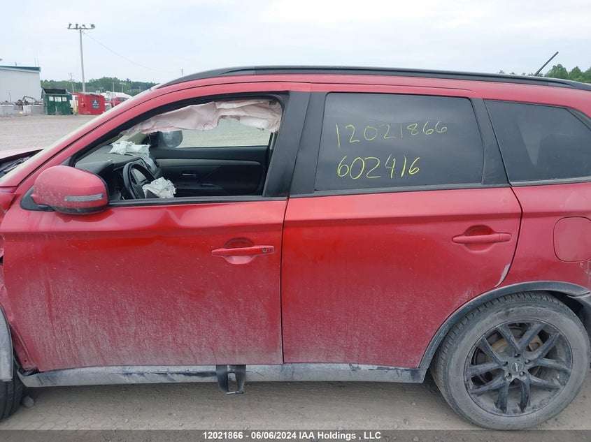 2015 Mitsubishi Outlander Se VIN: JA4JZ3AX7FZ602416 Lot: 12021866