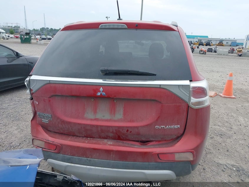 2015 Mitsubishi Outlander Se VIN: JA4JZ3AX7FZ602416 Lot: 12021866