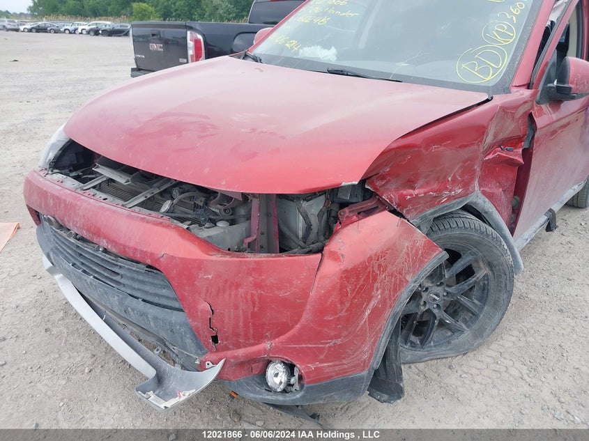 2015 Mitsubishi Outlander Se VIN: JA4JZ3AX7FZ602416 Lot: 12021866