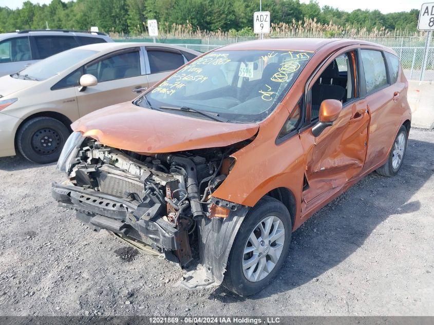 2019 Nissan Versa Note VIN: 3N1CE2CP0KL360574 Lot: 12021869