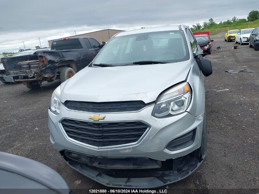 2016 Chevrolet Equinox Ls VIN: 2GNALBEK0G1171466 Lot: 12021880