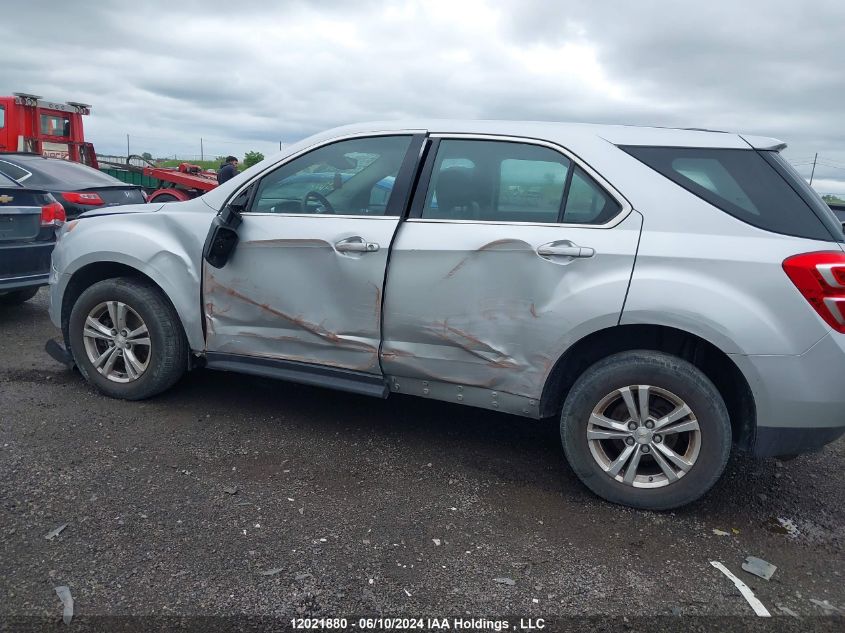 2016 Chevrolet Equinox Ls VIN: 2GNALBEK0G1171466 Lot: 12021880