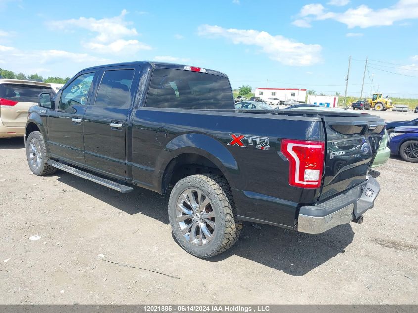 2016 Ford F150 Supercrew VIN: 1FTFW1EF3GFC50092 Lot: 12021885