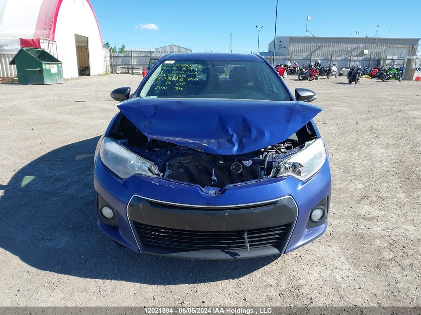 2014 Toyota Corolla Le VIN: 2T1BURHE5EC218000 Lot: 12021894
