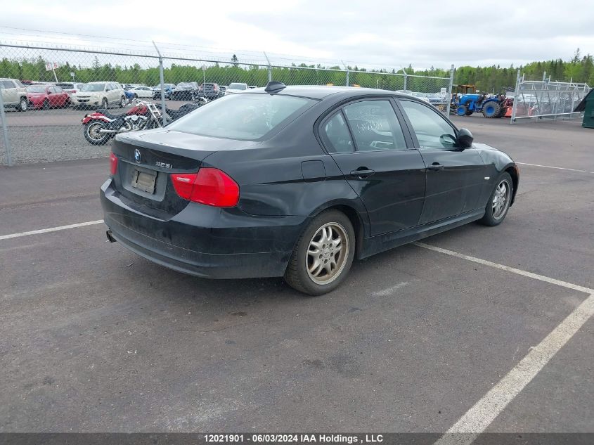 2009 BMW 3 Series VIN: WBAPG73569A399057 Lot: 12021901