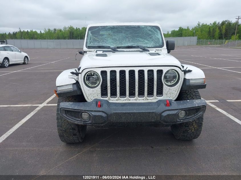 2021 Jeep Gladiator Rubicon VIN: 1C6JJTBG6ML607139 Lot: 12021911