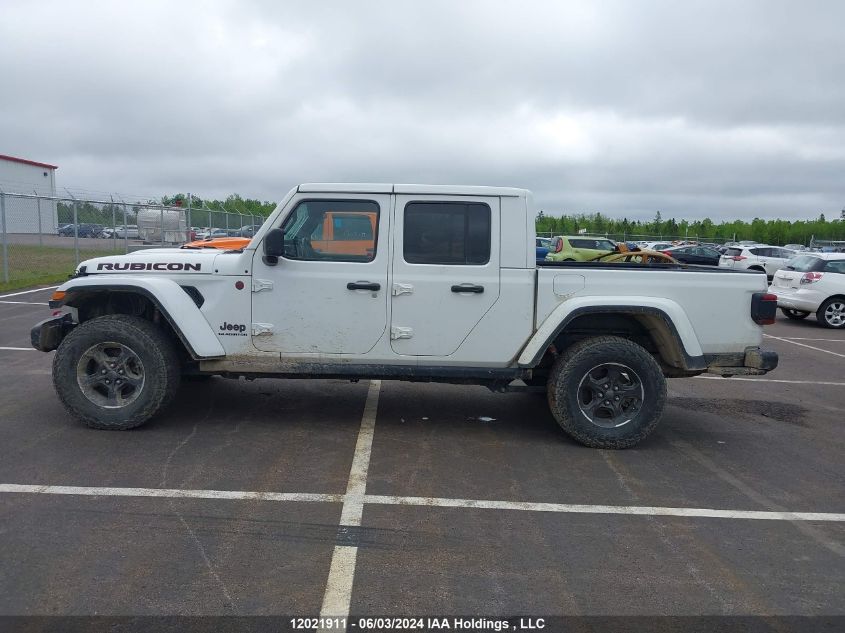 2021 Jeep Gladiator Rubicon VIN: 1C6JJTBG6ML607139 Lot: 12021911