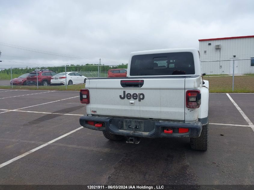 2021 Jeep Gladiator Rubicon VIN: 1C6JJTBG6ML607139 Lot: 12021911