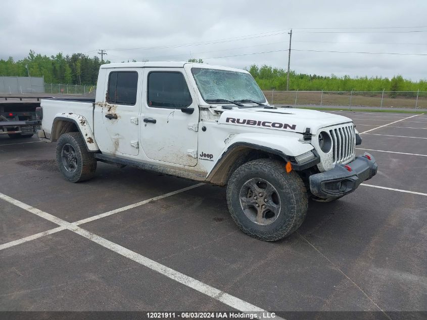 2021 Jeep Gladiator Rubicon VIN: 1C6JJTBG6ML607139 Lot: 12021911