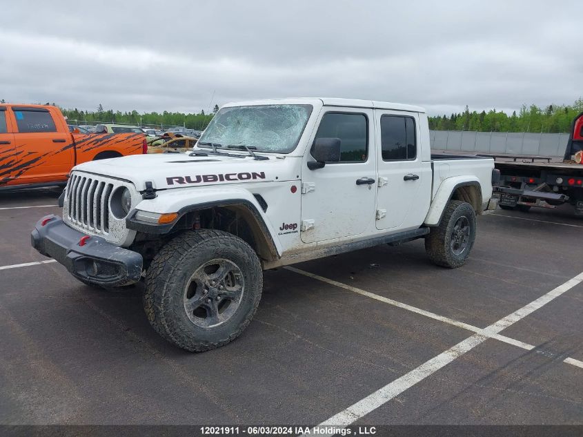 2021 Jeep Gladiator Rubicon VIN: 1C6JJTBG6ML607139 Lot: 12021911