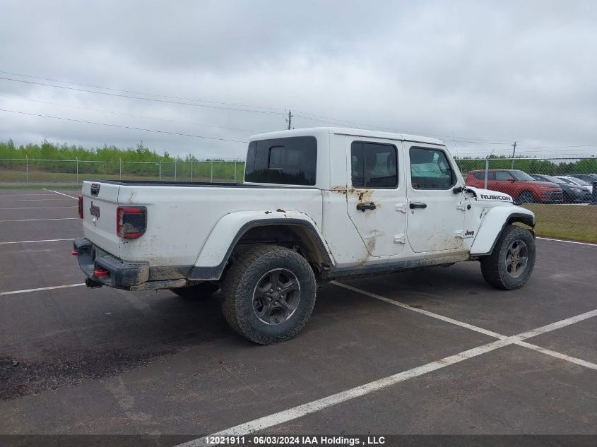 2021 Jeep Gladiator Rubicon VIN: 1C6JJTBG6ML607139 Lot: 12021911