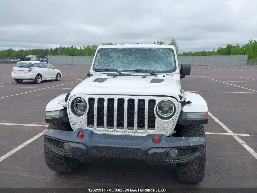 2021 Jeep Gladiator Rubicon VIN: 1C6JJTBG6ML607139 Lot: 12021911