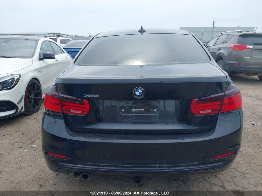 2016 BMW 328I xDrive VIN: WBA8E3G58GNU04052 Lot: 12021919