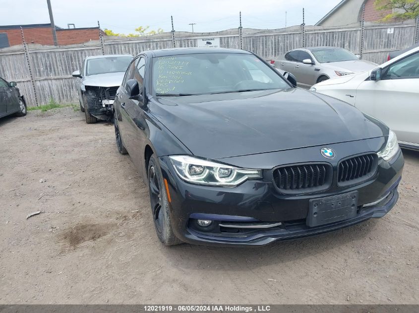 2016 BMW 328I xDrive VIN: WBA8E3G58GNU04052 Lot: 12021919