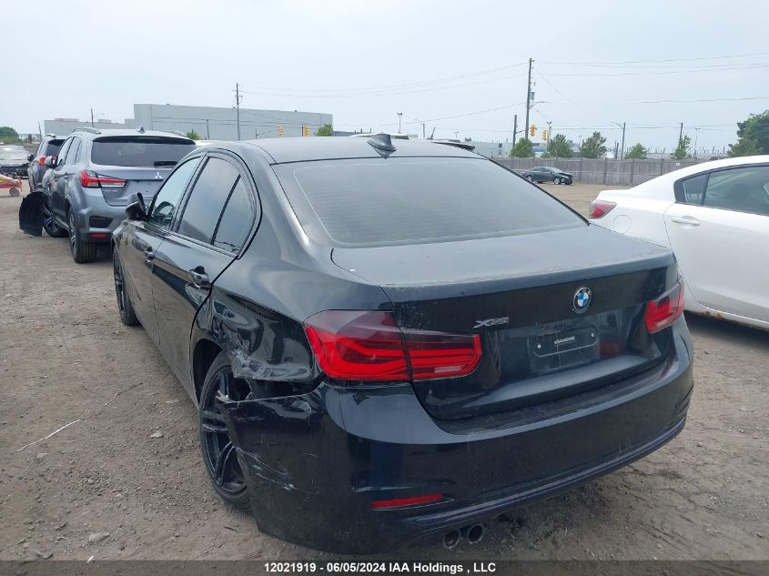 2016 BMW 328I xDrive VIN: WBA8E3G58GNU04052 Lot: 12021919