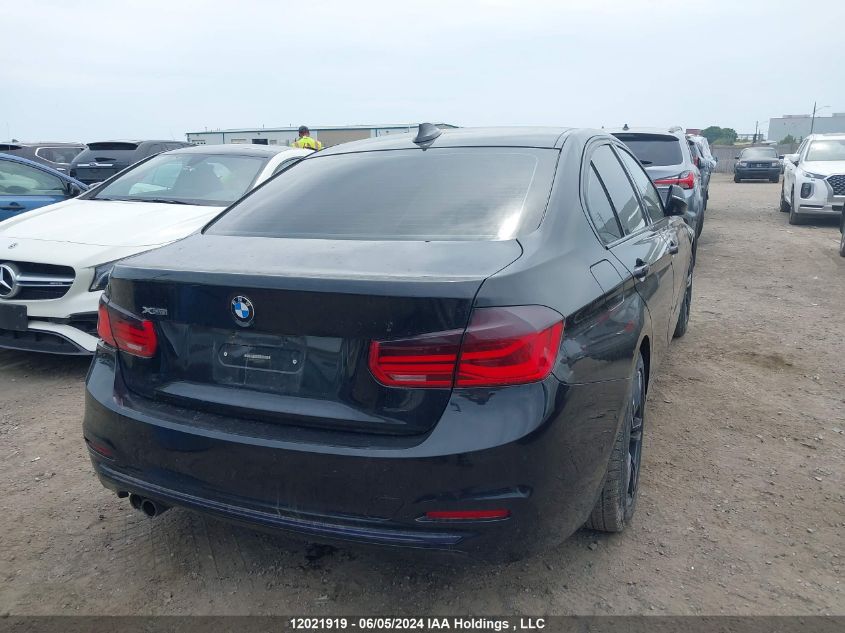 2016 BMW 328I xDrive VIN: WBA8E3G58GNU04052 Lot: 12021919