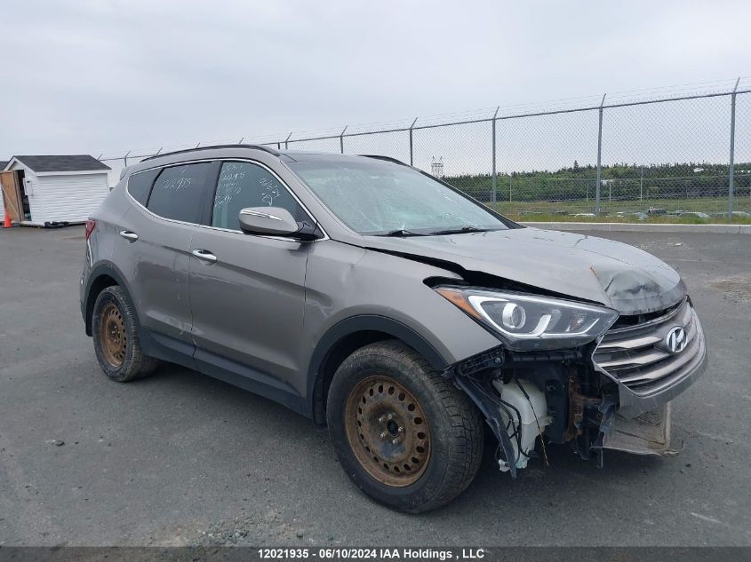 2017 Hyundai Santa Fe Sport VIN: 5XYZUDLB3HG459318 Lot: 12021935