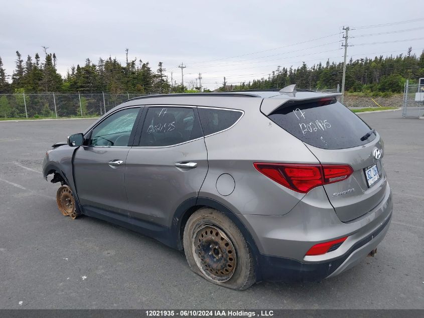 2017 Hyundai Santa Fe Sport VIN: 5XYZUDLB3HG459318 Lot: 12021935