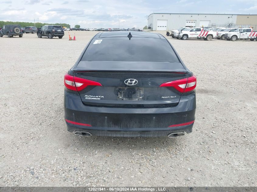 2016 Hyundai Sonata Sport Tech VIN: 5NPE34AF7GH274994 Lot: 12021941