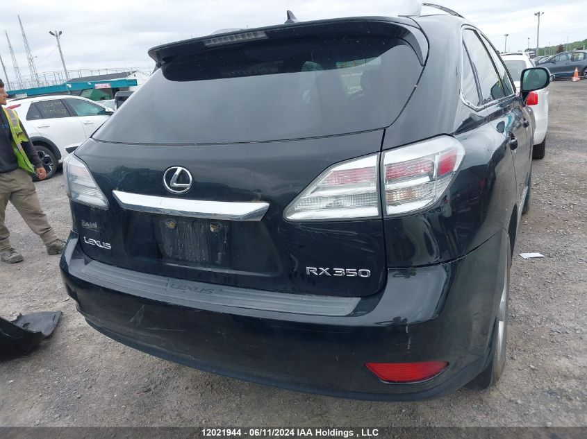 2010 Lexus Rx 350 VIN: 2T2BK1BA4AC055679 Lot: 12021944