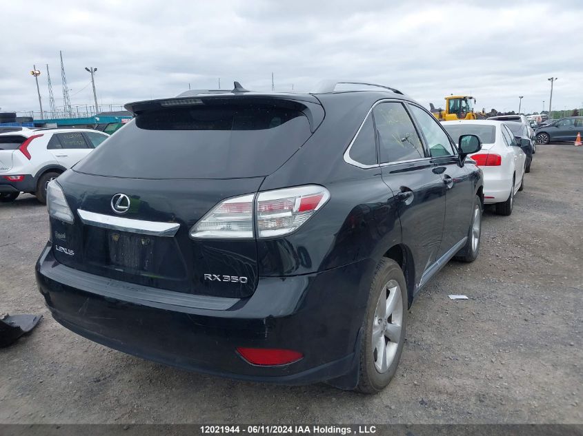 2010 Lexus Rx 350 VIN: 2T2BK1BA4AC055679 Lot: 12021944