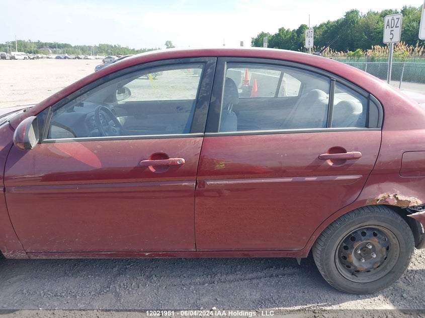 2008 Hyundai Accent VIN: KMHCN45C28U252518 Lot: 12021951