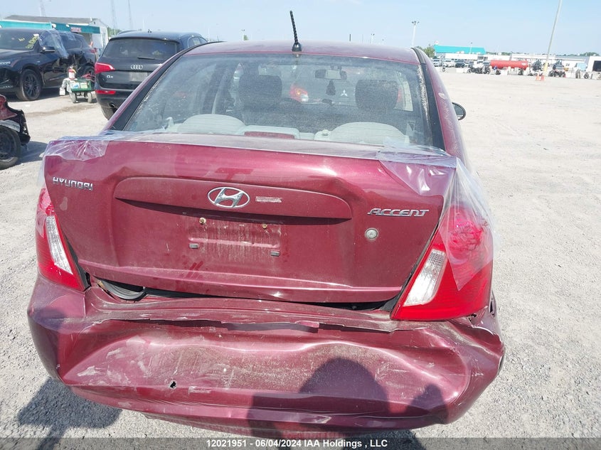 2008 Hyundai Accent VIN: KMHCN45C28U252518 Lot: 12021951