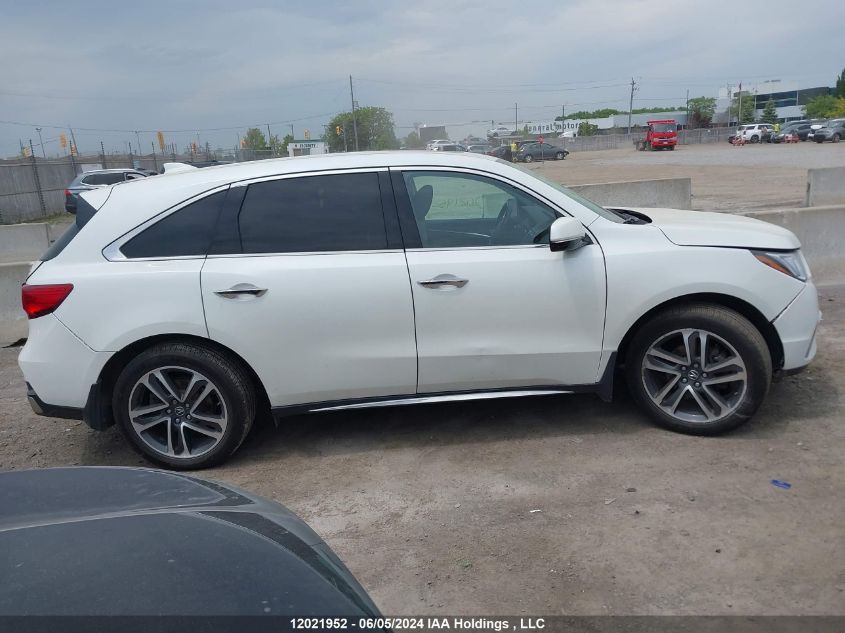 2018 Acura Mdx VIN: 5J8YD4H45JL802213 Lot: 12021952