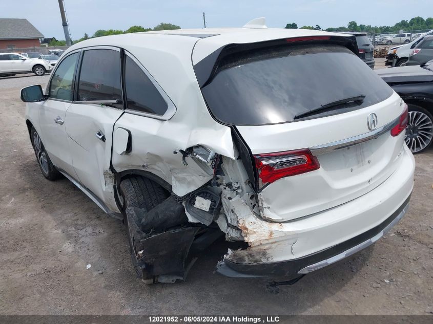 2018 Acura Mdx VIN: 5J8YD4H45JL802213 Lot: 12021952