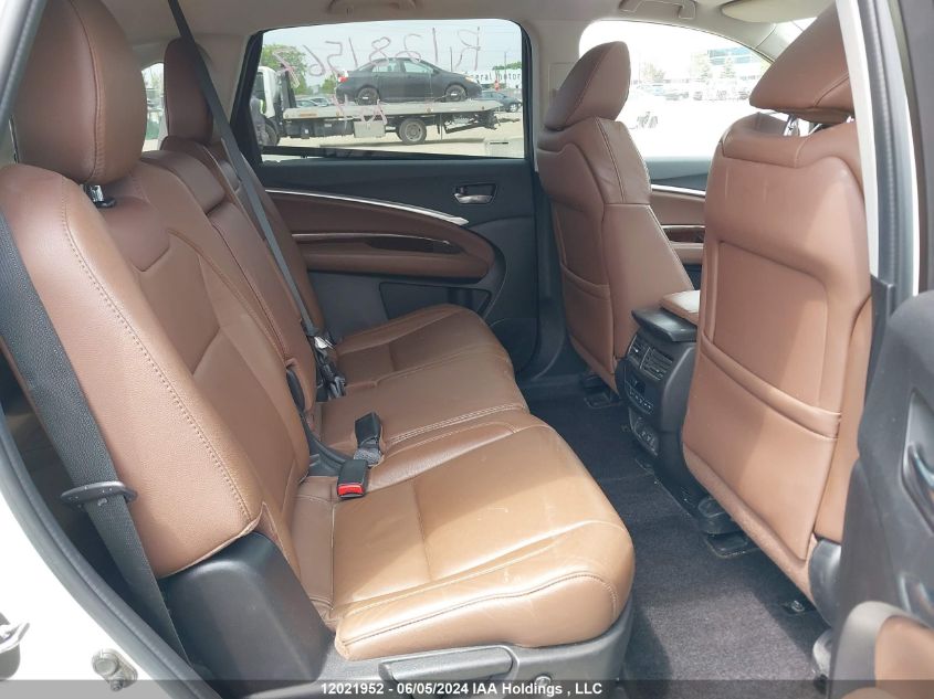 2018 Acura Mdx VIN: 5J8YD4H45JL802213 Lot: 12021952