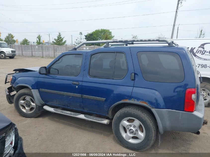 5N1ED28Y01C579194 2001 Nissan Xterra Xe/Se